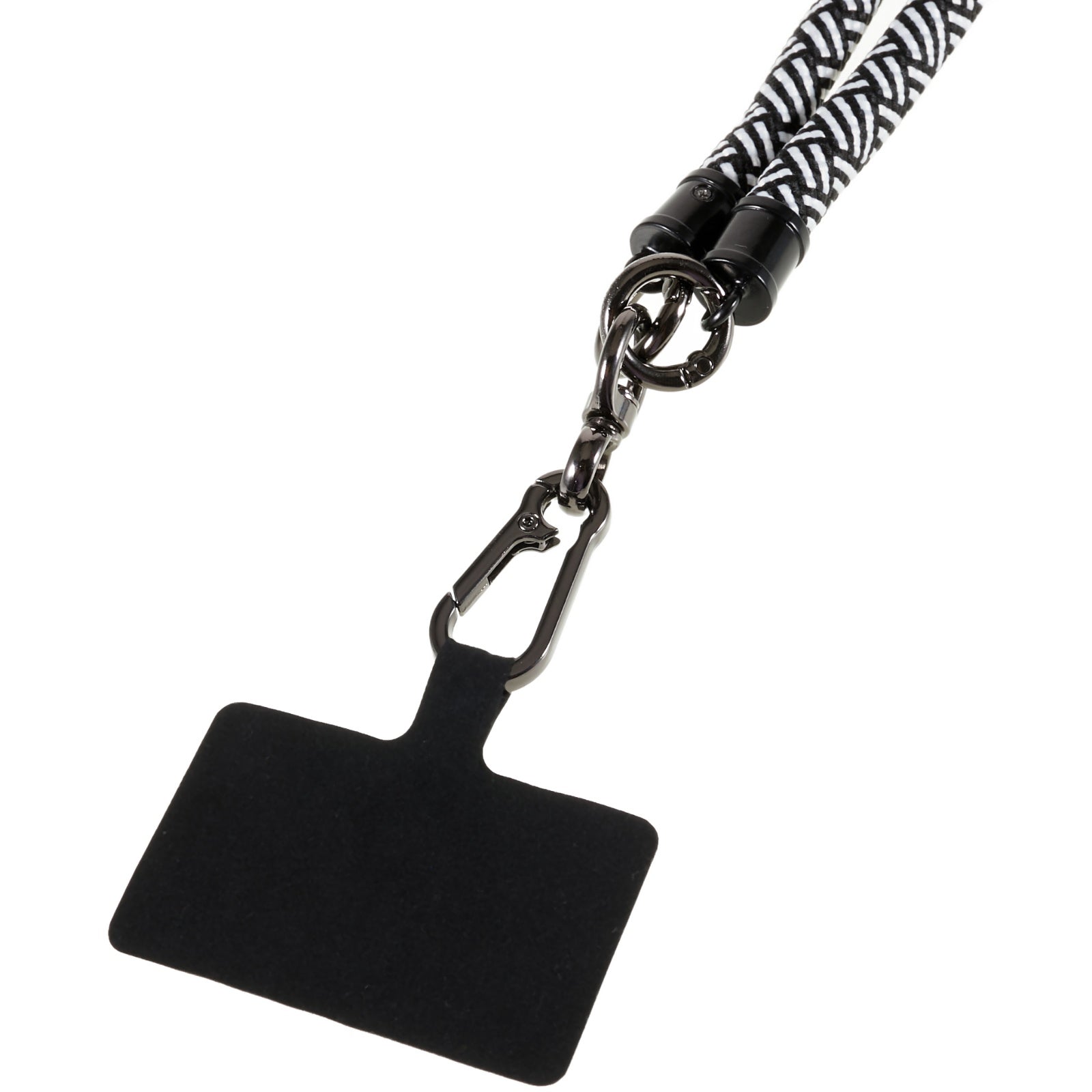 1.2m Thicken Mobile Phone Neck Shoulder Strap Anti-lost Phone Round Lanyard with Tether Tab 1.2m Thicken Mobile Phone Neck Shoulder Strap Anti-lost Phone Round Lanyard with Tether Tab